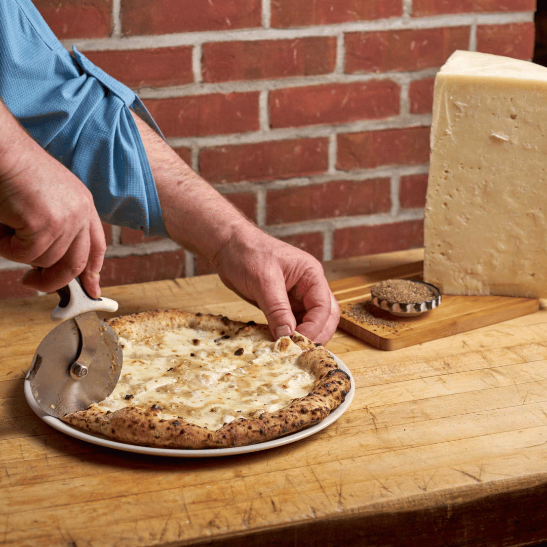 Frozen Cacio e Pepe Pizza | Kesté Pizza Go
