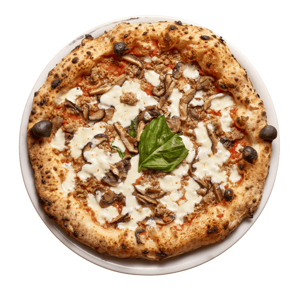 Mushrooms and Sausage
