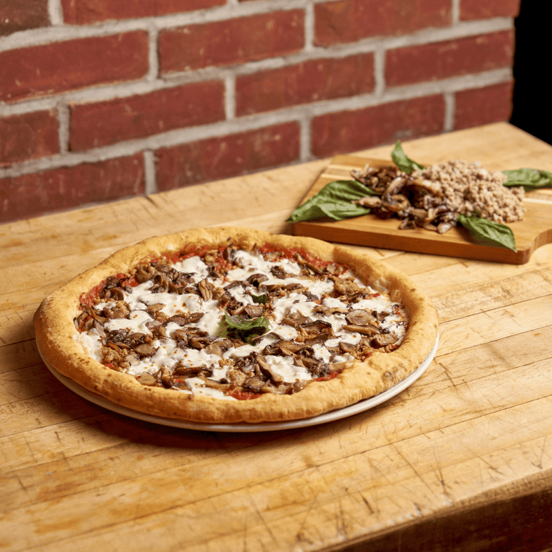 Mushrooms and Sausage - Gluten Free