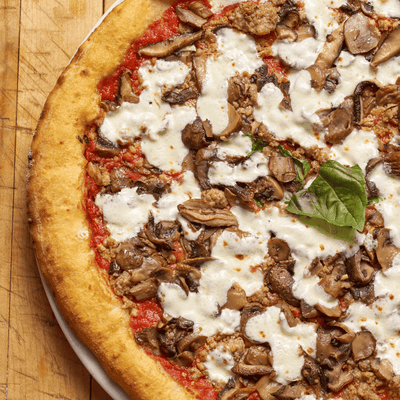 Mushrooms and Sausage - Gluten Free